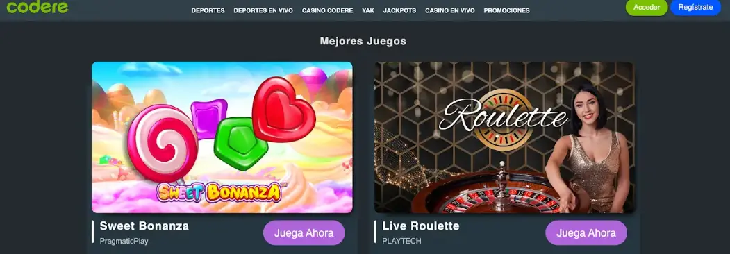 Juegos en Codere México Juegos Codere México